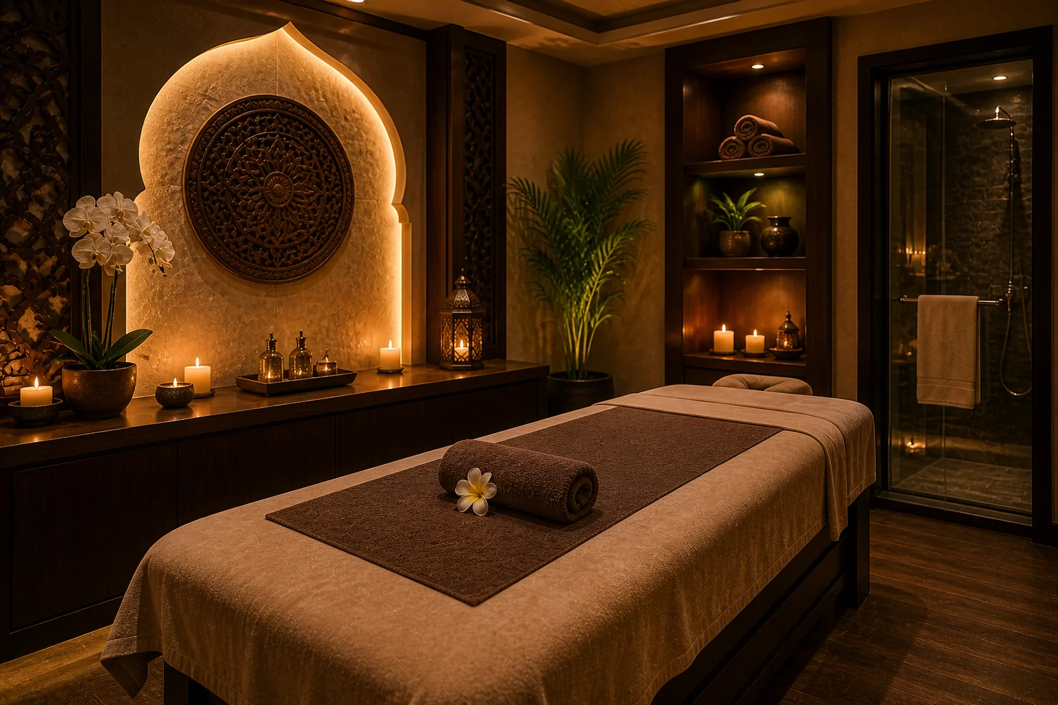 Spa treatment room Abu Dhabi