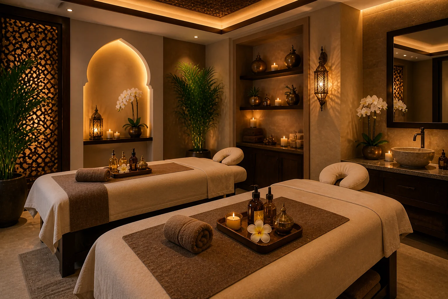 Luxury wellness room Abu Dhabi